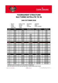 NLH Turbo Satellite to 1b