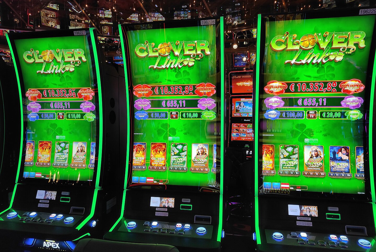 Clover Link Automaten im Casino Velden