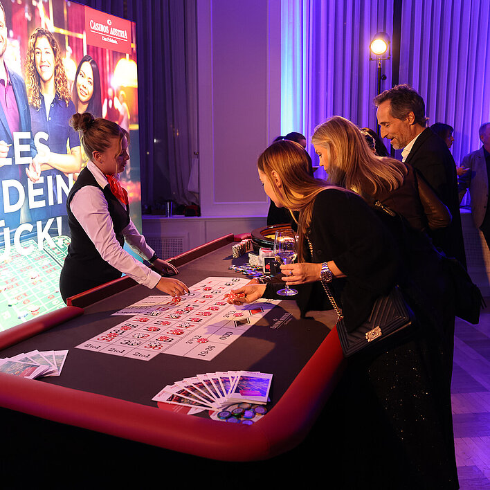 Casino on Tour Roulette-Tisch am Juristenball 2025