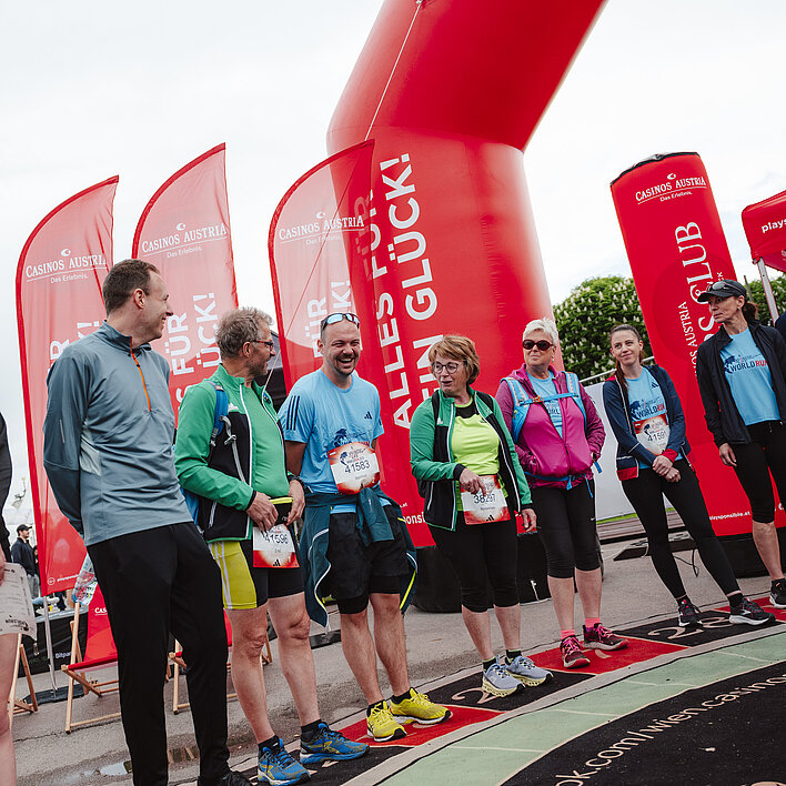 Wings for Life World Run 2025 Riesen-Roulette