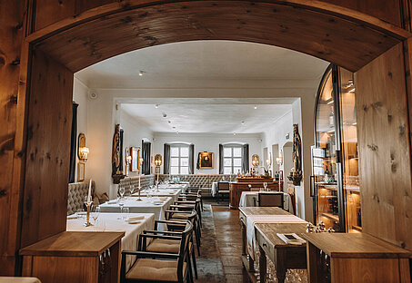 Innen-Ansicht vom Restaurant Berggericht Kitzbühel