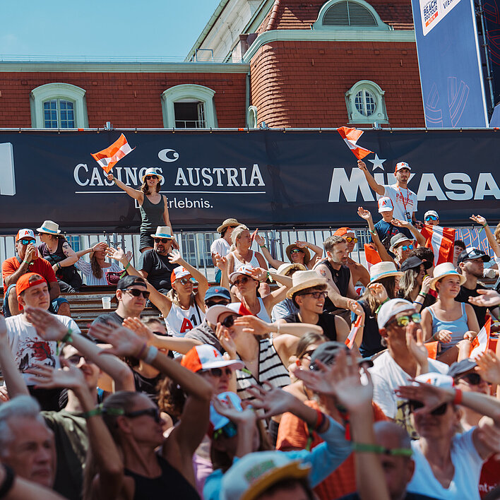 Beach Volleyball 2024 Casinos Austria Publikum