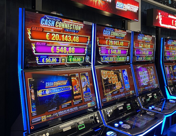 Novoline Cash Connection Spielautomaten im Casino Wien