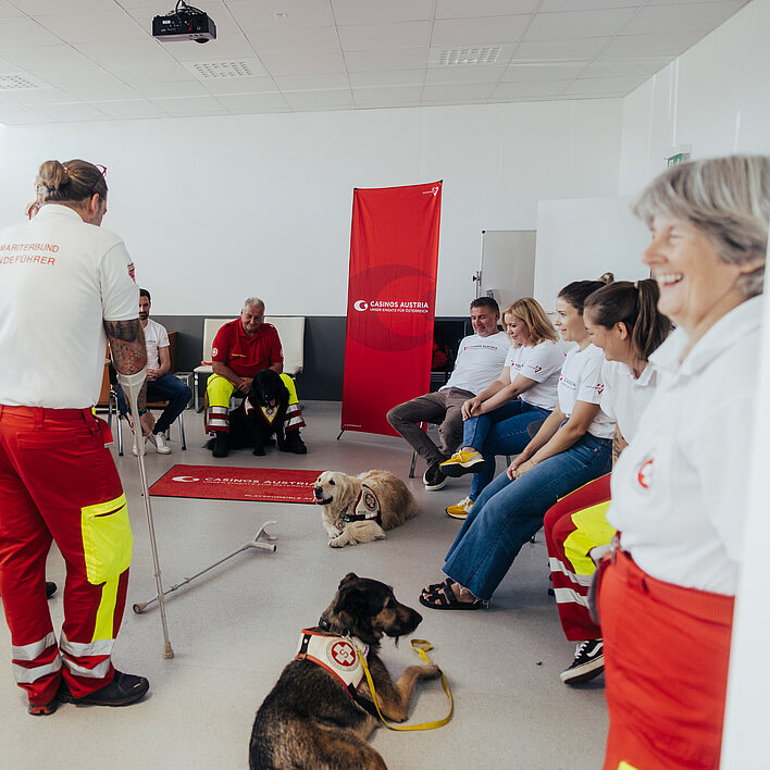 Samariterbund Wien Hundestaffel Partner Casino Wien