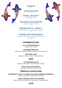 Heringschmaus Deluxe x Casino Menükarte 2026