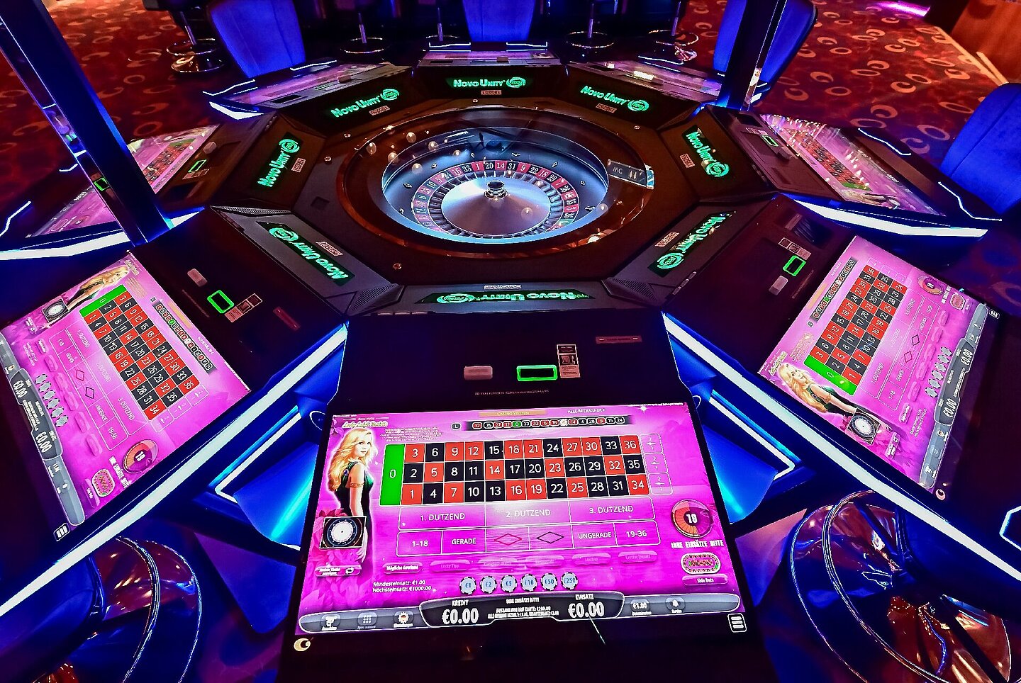 Neue Lucky Lady Roulette Automaten im Casino Velden