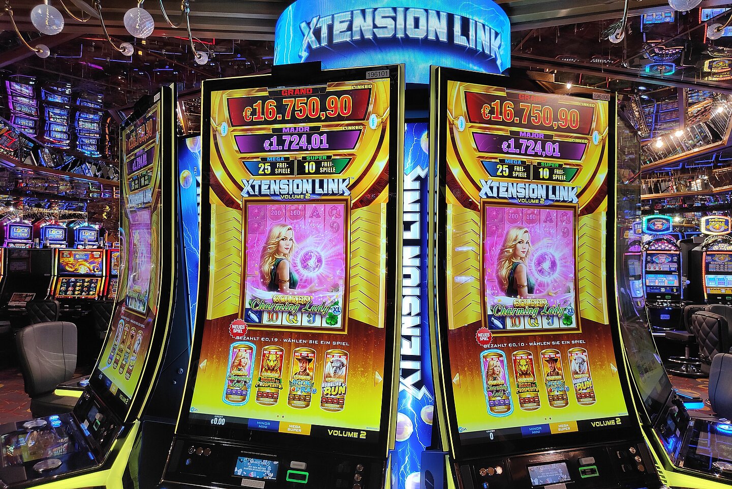 Xtension Link Automateninsel im Casino Velden