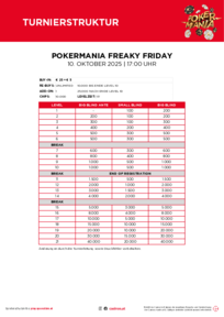 Pokermania Linz Freaky Friday