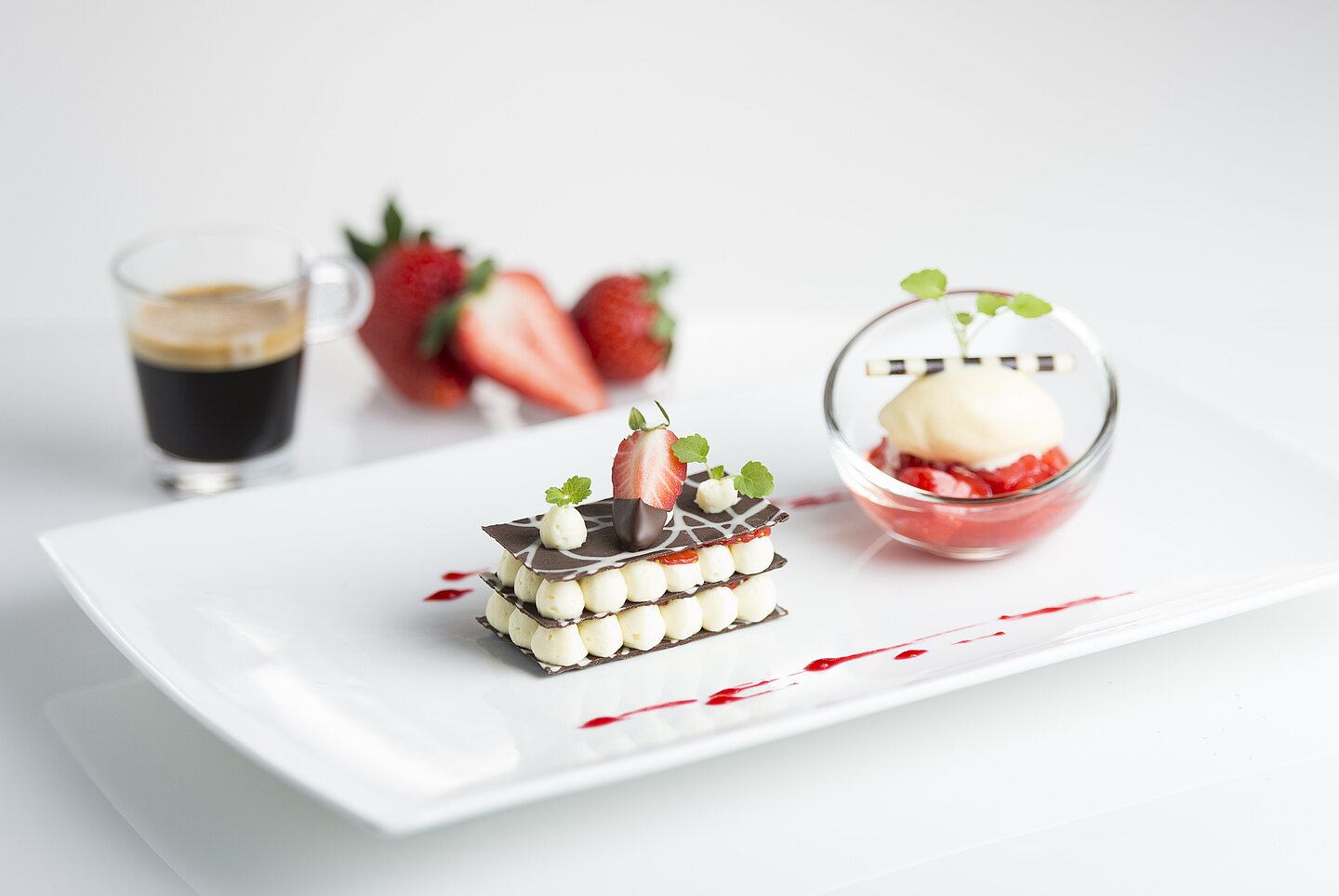 Dessert FALSTAFF Casino Restaurant Bregenz