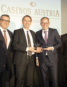 European Casino Award Winner Thomas Lichtblau, Dieter Türmer