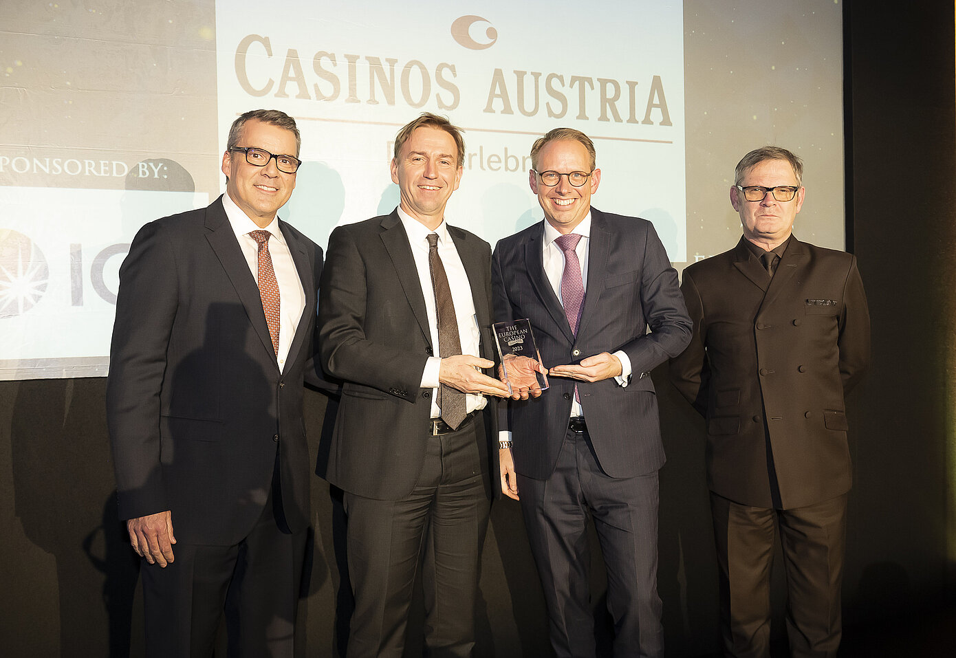 European Casino Award Winner Thomas Lichtblau, Dieter Türmer