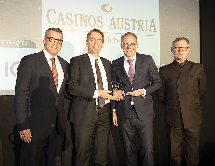 European Casino Award Winner Thomas Lichtblau, Dieter Türmer