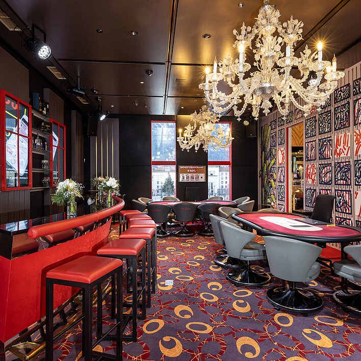 Poker Lounge im Casino Innsbruck