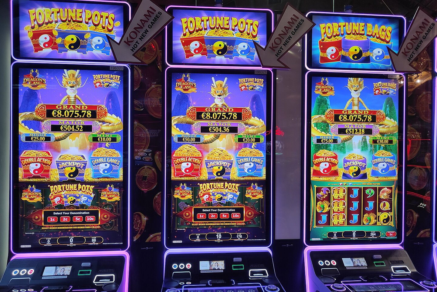 Dragons Law Automaten im Casino Velden