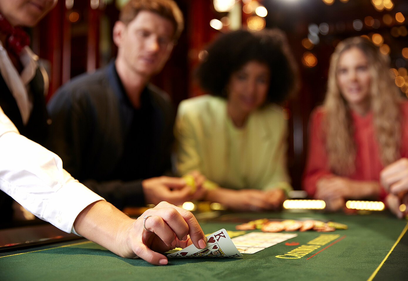 Poker Turnier Gruppe Karte Koenig