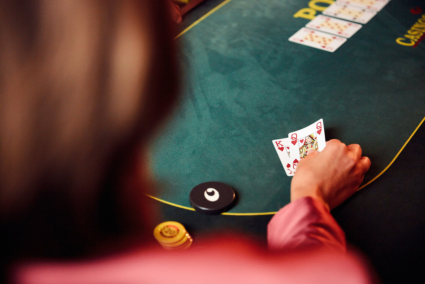 Poker Model Turnier Showdown