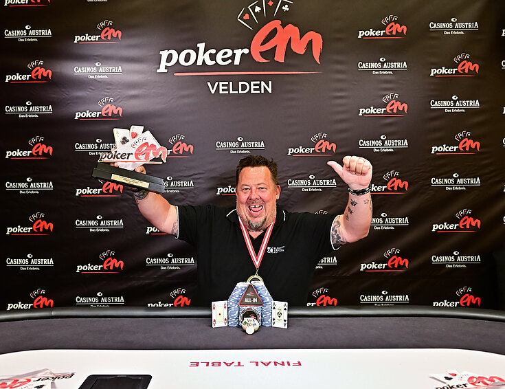 Casinos Austria Main Event Sieger Harald Heigl