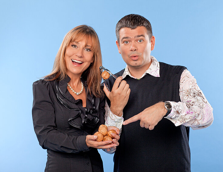 ORF Ö1 Kultur-Quiz gehört.gewusst Moderatoren-Team Doris Glaser und Bernhard Fellinger