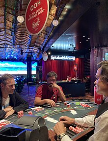 Die Teilnehmer der 5. Vorrunde beim Black Jack