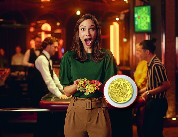 Casinos Austria Sammeln und Gewinnen Goldmünzen