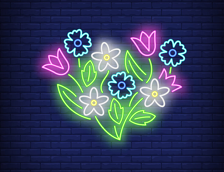 Neon Flowers Spring 
