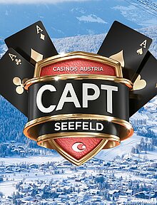 CAPT Seefeld Logo vor Seefeld im Winter