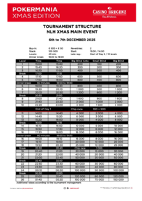 Structure XMAS Main Event 