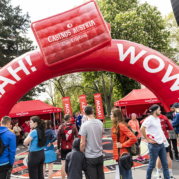 Wings for Life World Run 2023 Casinos Austria Riesen-Roulette