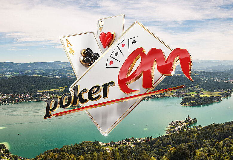 Poker EM Logo auf Ansicht Wörthersee