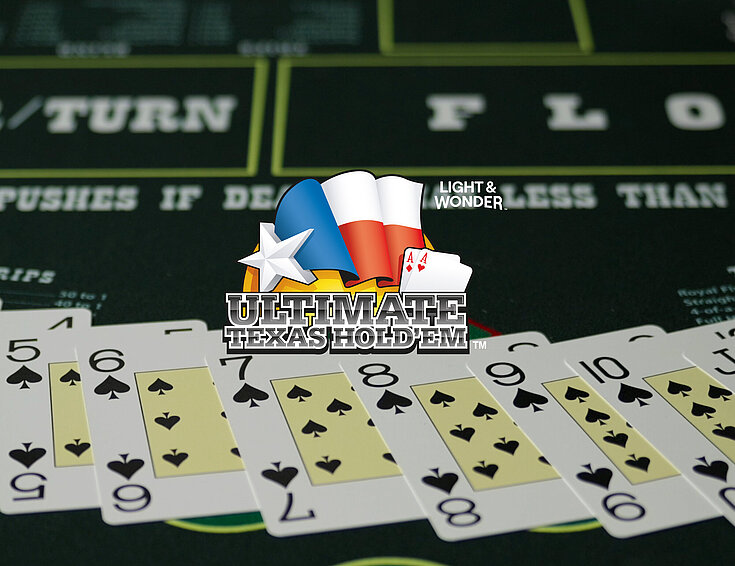 Casinos Austria NEU Ultimate Texas Hold'em auf Spieltisch