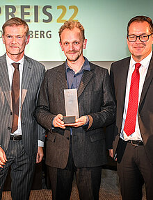 Bernhard Moosbrugger, Hauptpreisträger Nikolaus Feinig, Martin Jäger