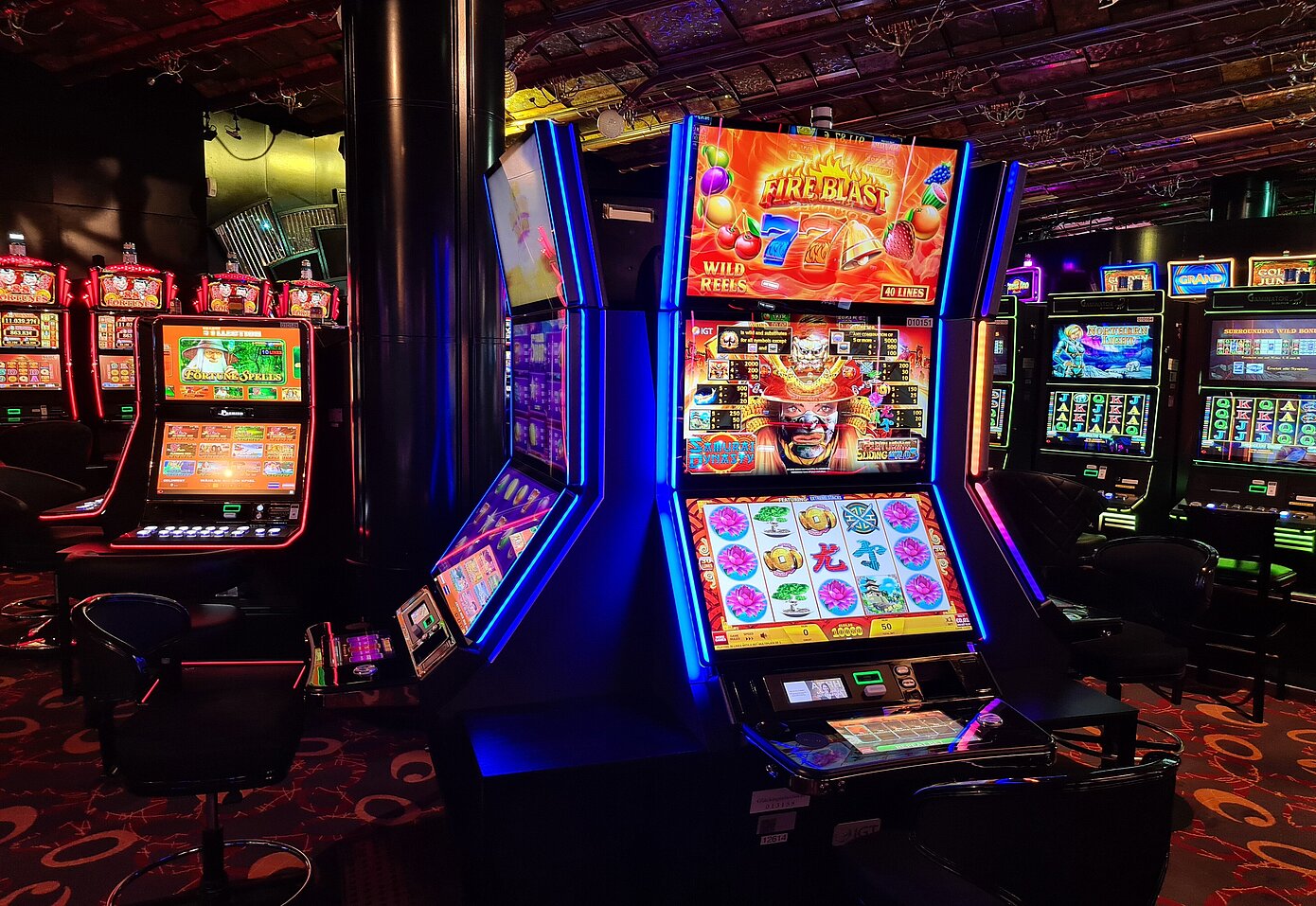 IGT Automaten im Casino Baden