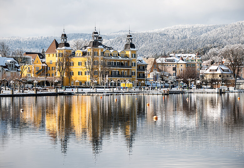 Schlosshotel Velden im Winter