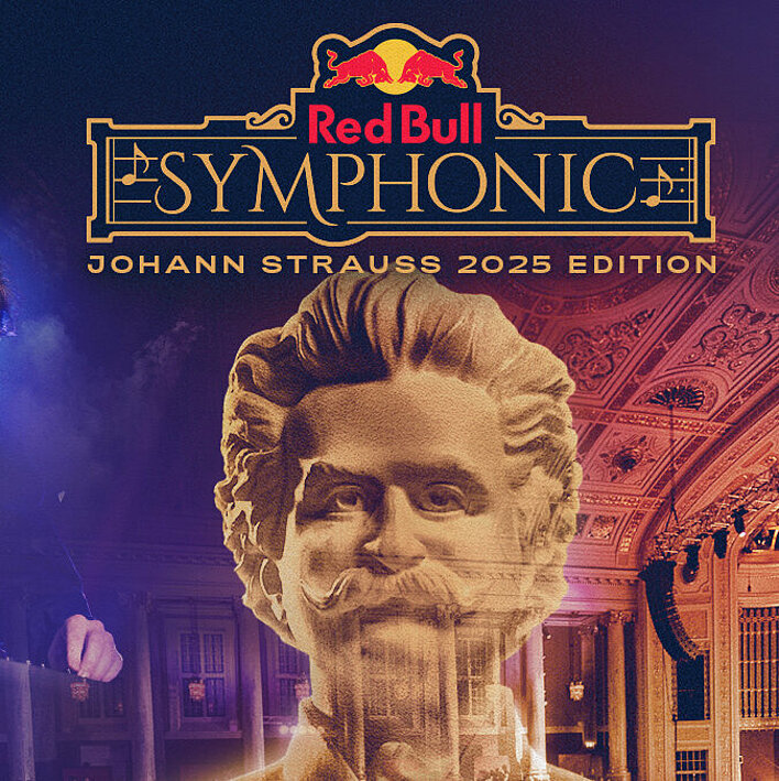 Plakat Red Bull Symphonic 2025 - Johann Strauss Edition