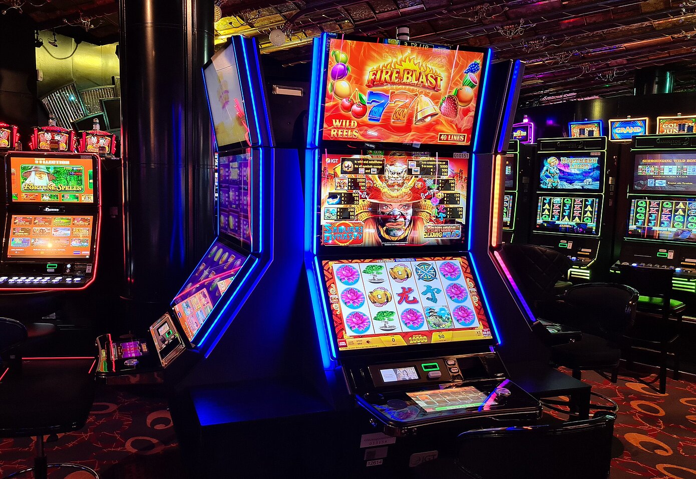 IGT Automaten im Casino Baden
