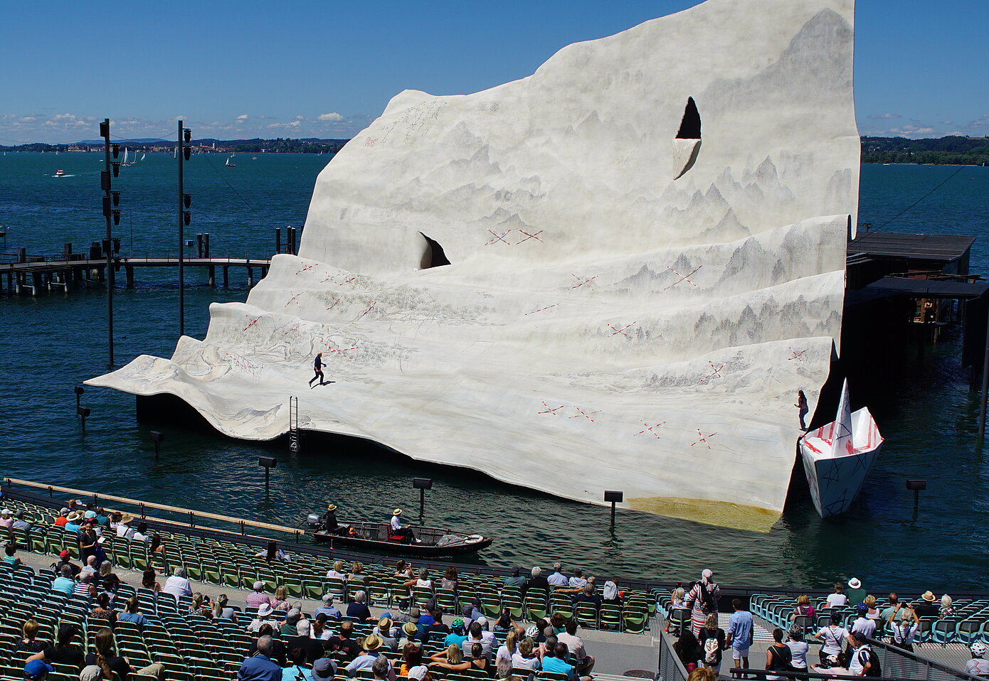 Bühnenbild Bregenzer Festspiele 2022