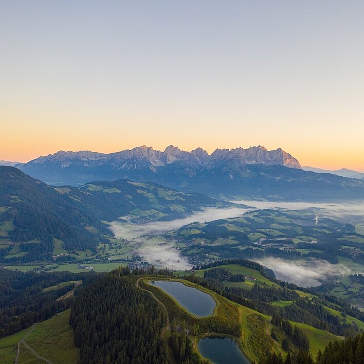 Berge im Sommer