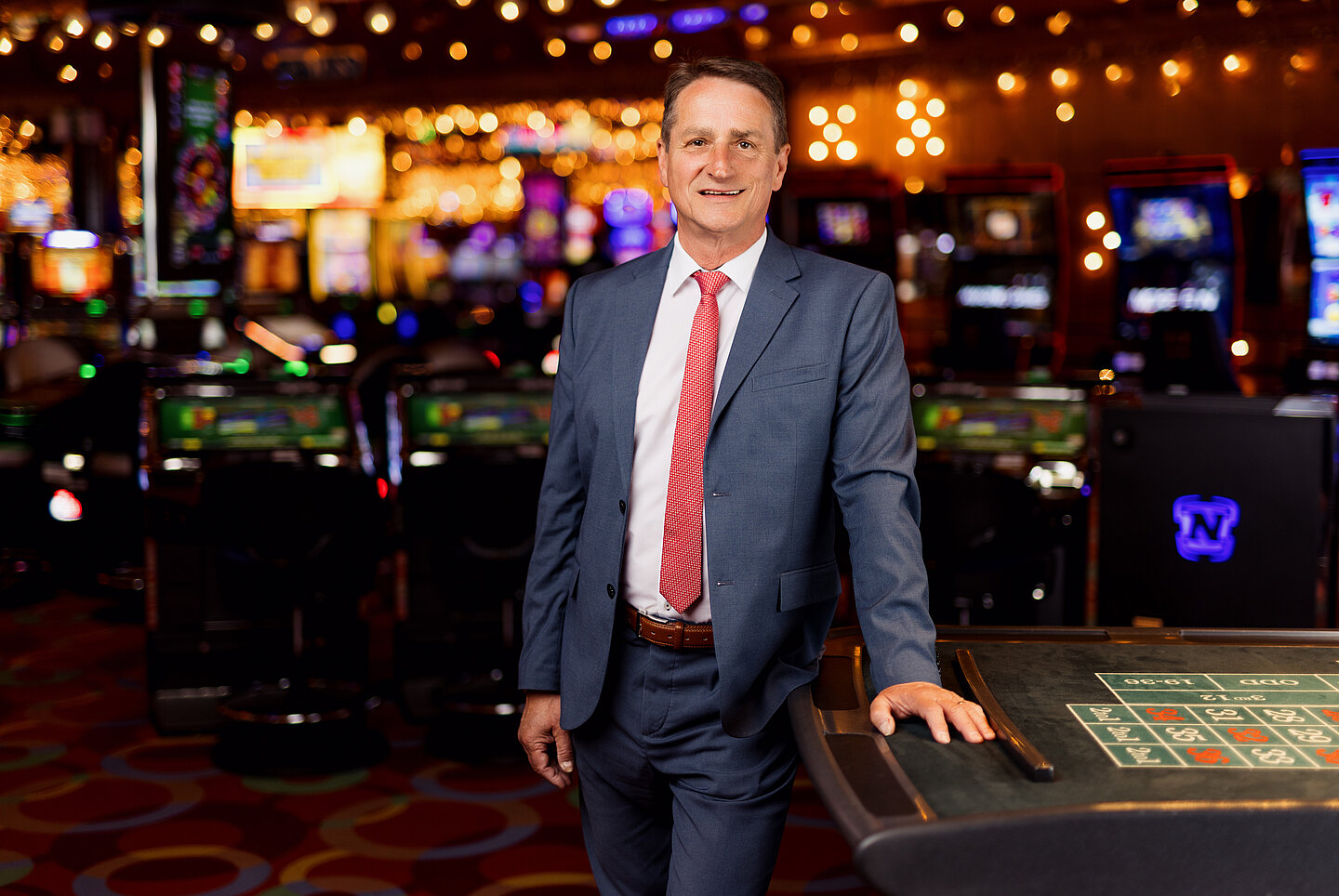 Senior Casino Manager Gerald Golker