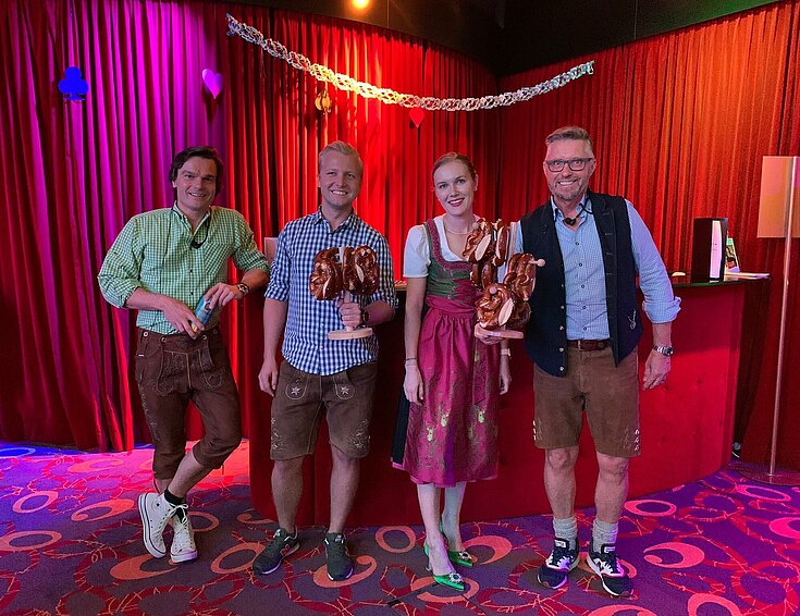 Xperience Zone Croupiers bei der Wiesn Gaudi