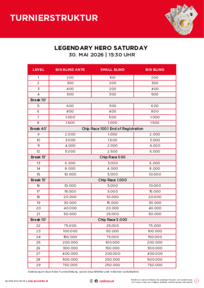 Legendary Hero Saturday