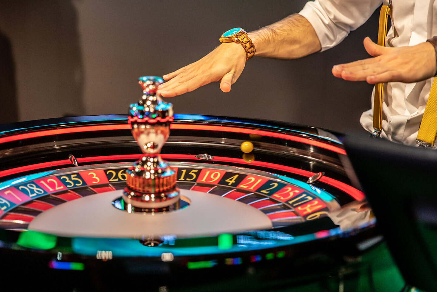 Game Zone Roulette-Kessel im Casino Baden