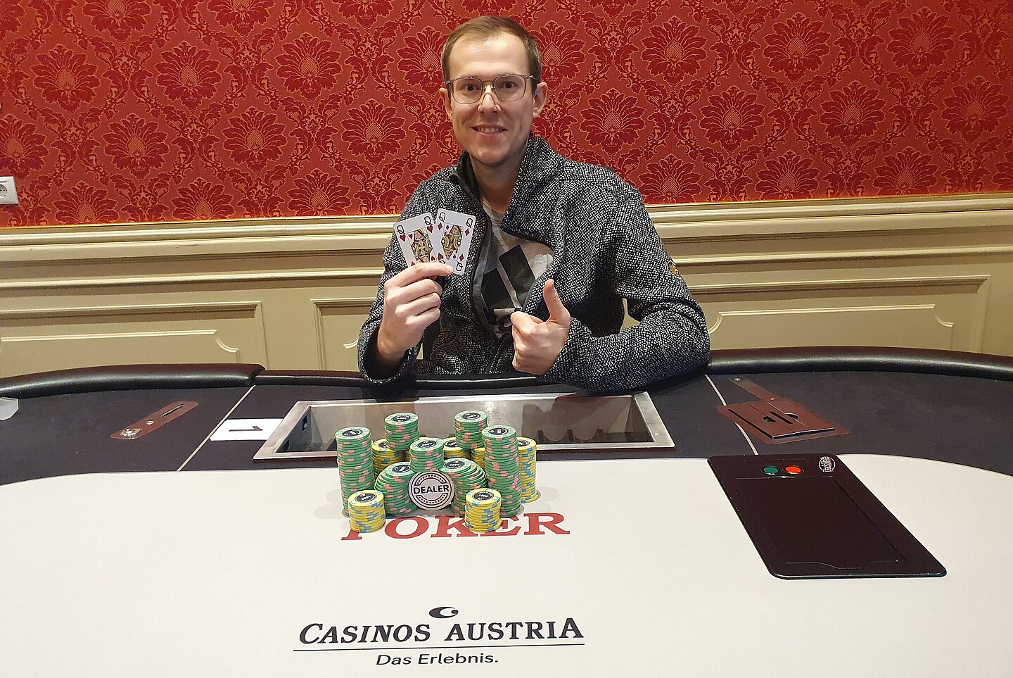 Winner Poker Neujahrsfestival Salzburg 2026 Crazy Pineapple