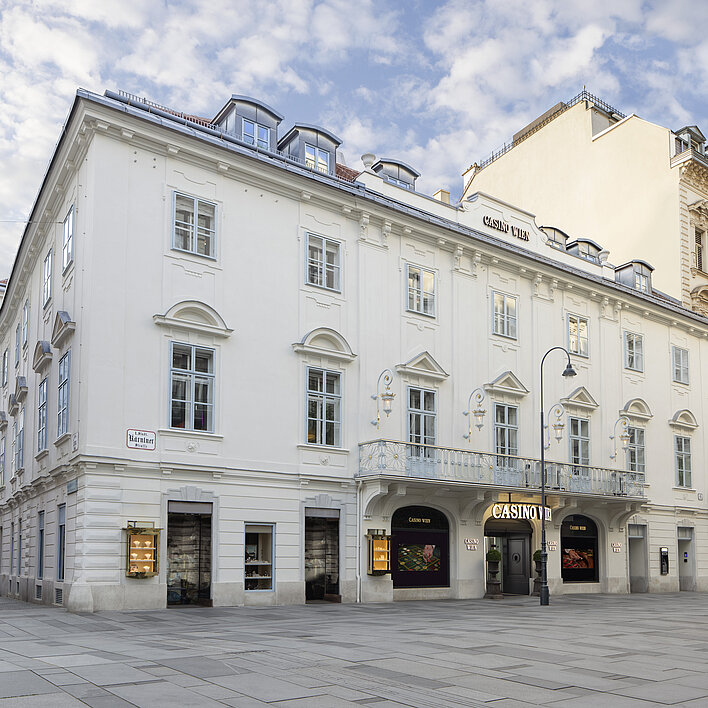  Casino Wien Außenansicht bei Tag