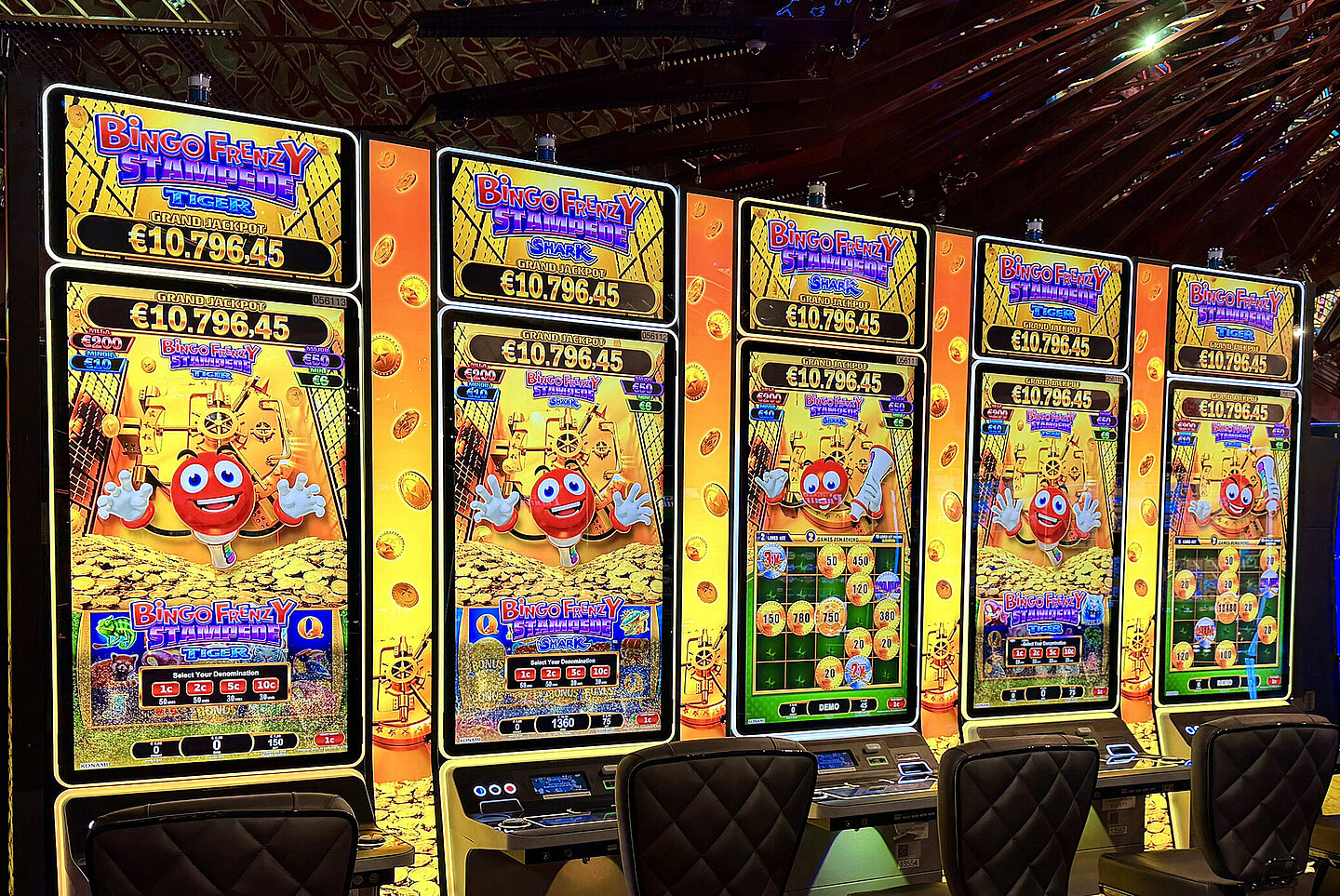 Bingo Frenzy Spielautomaten im Casino Bregenz