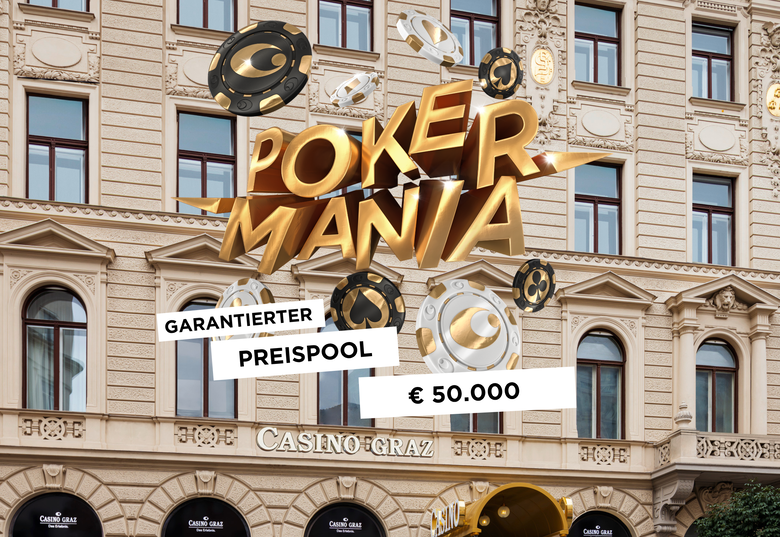 Das Casinograz mit goldener Schrift