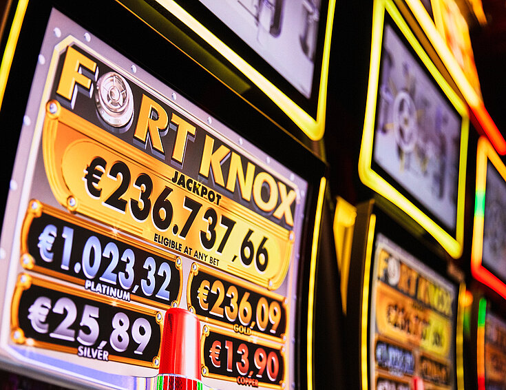 Fort Knox Jackpot Display