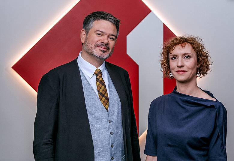 Ö1 Kultur-Quiz gehört.gewusst Moderatoren-Team Judith Hoffmann und Bernhard Fellinger