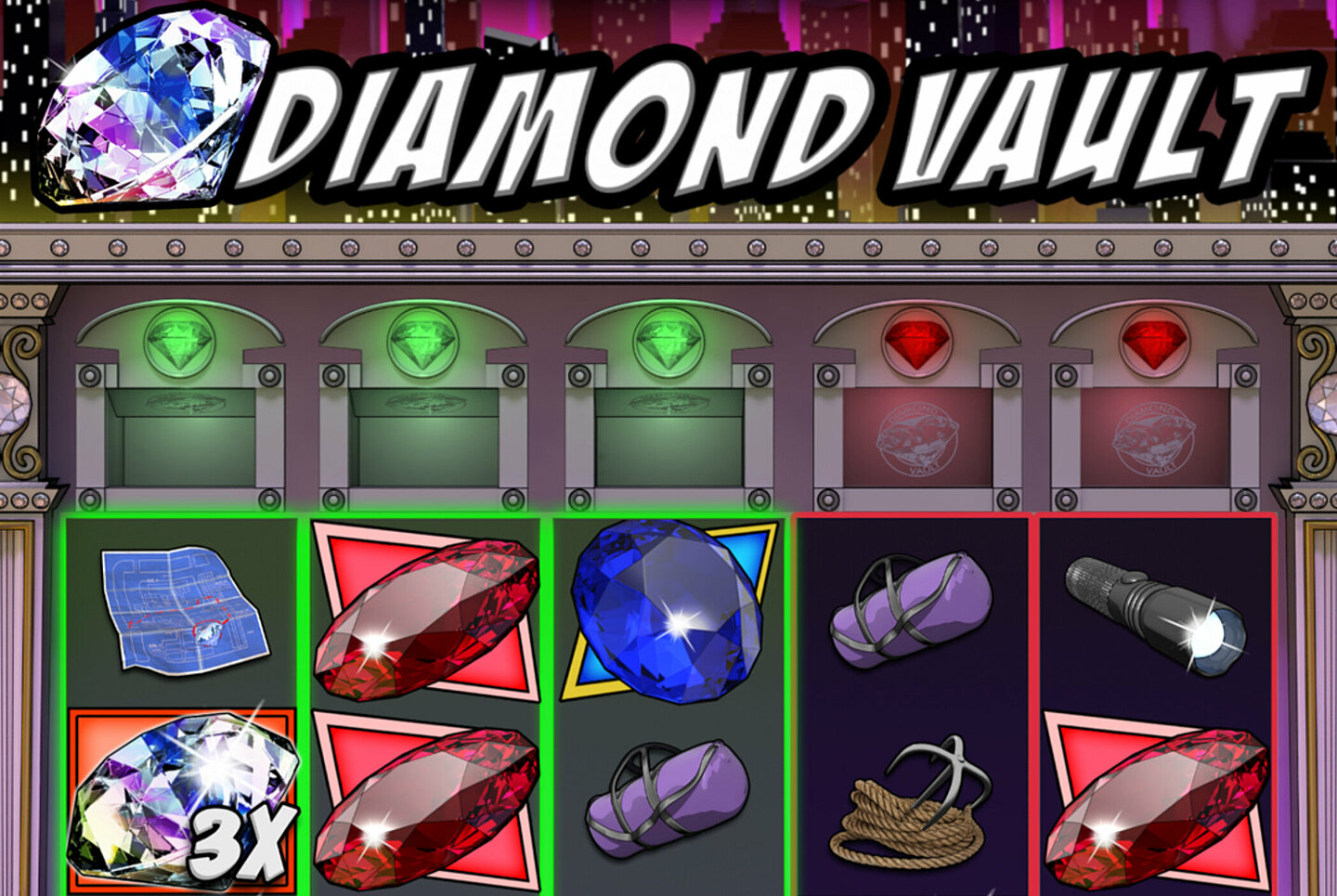 Fort Knox Jackpot Spiel Diamond Vault