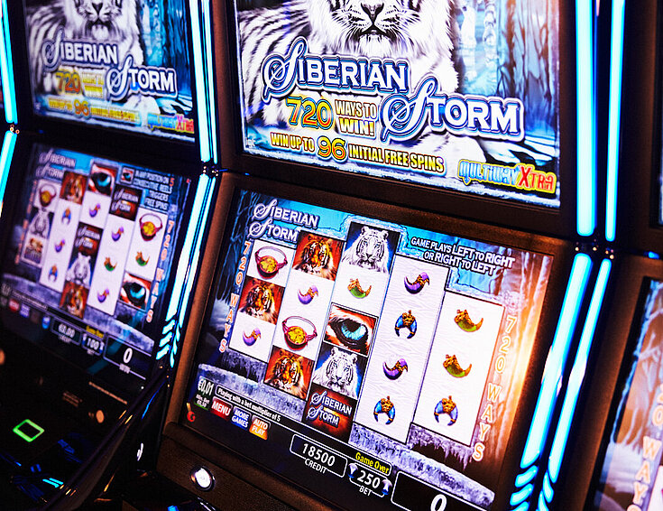Casinos Austria Automaten Reihe Siberian Tiger