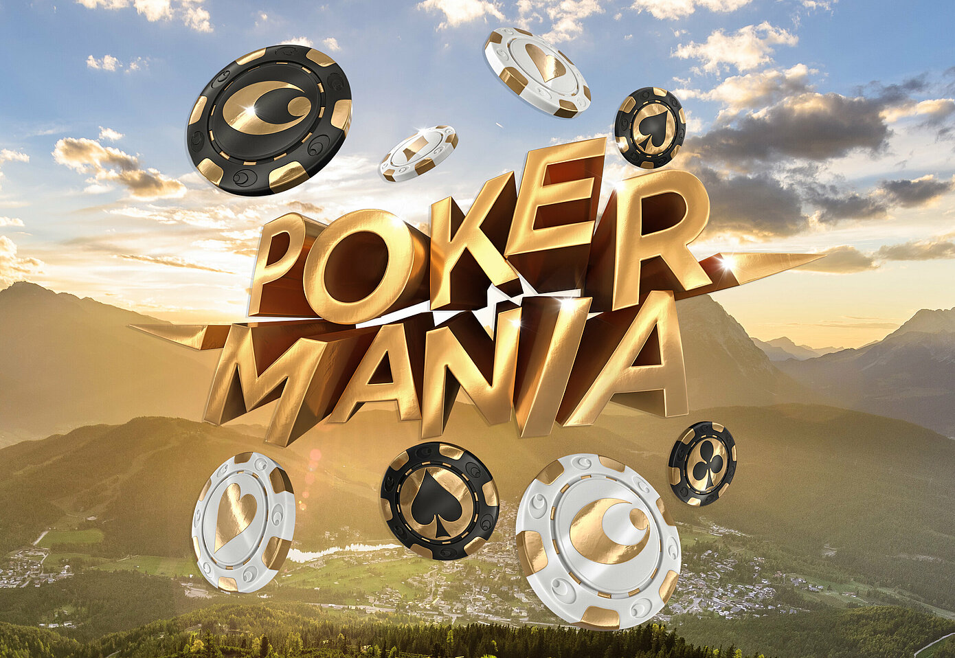 Pokermania Logo auf Seefeld Region Bild